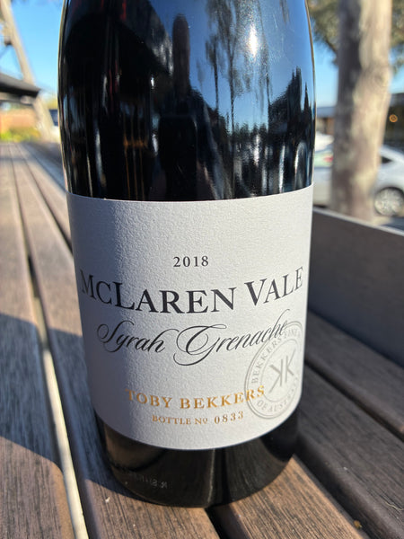 Bekkers Syrah Grenache 2018